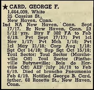 George Francis Card