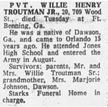 Willie Henry Troutman